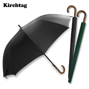 키르히탁 65 10k 폰지 곡자손잡이우산 (검정)